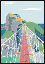 Load image into Gallery viewer, Carrick-a-Rede Rope Bridge - Deborah Hill Design
