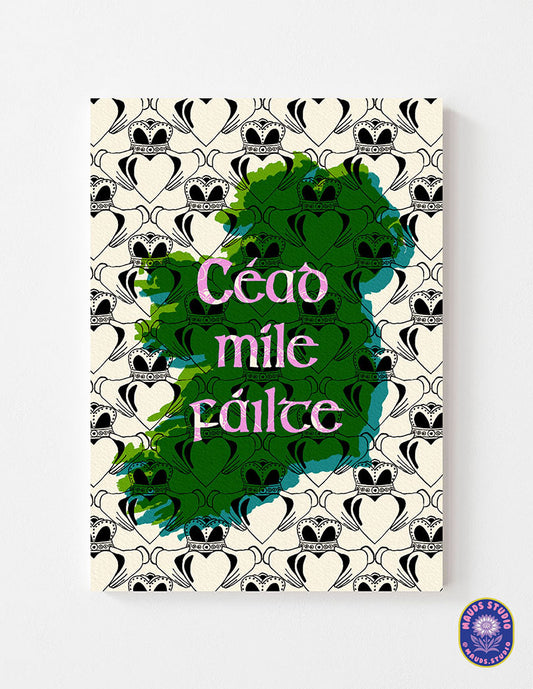 Céad Míle Fáilte - Paper Print