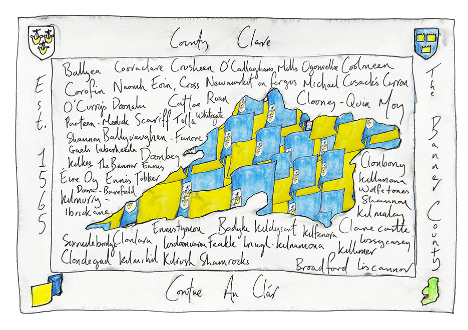 County Clare - GAA County Colours