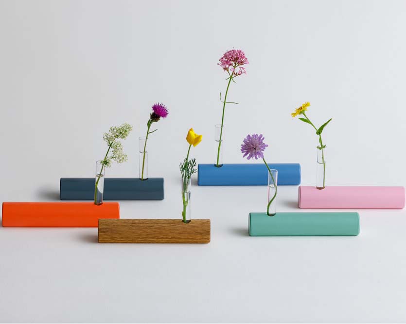 Wild Flower Vase - Grey