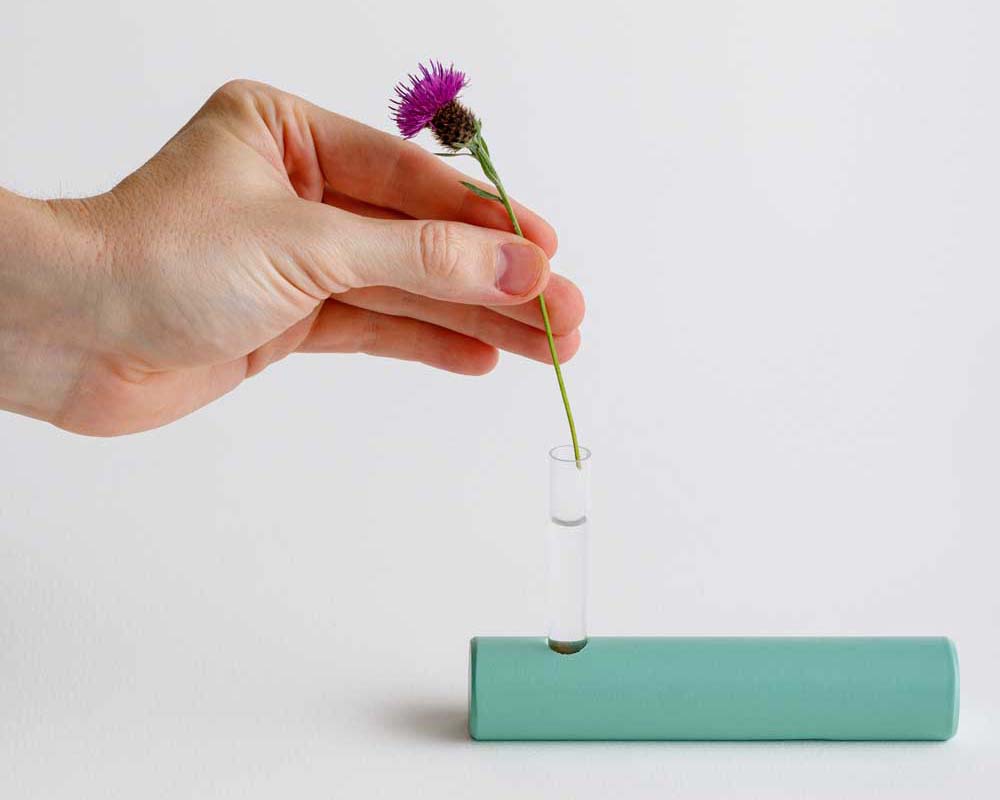 Wild Flower Vase - Grey