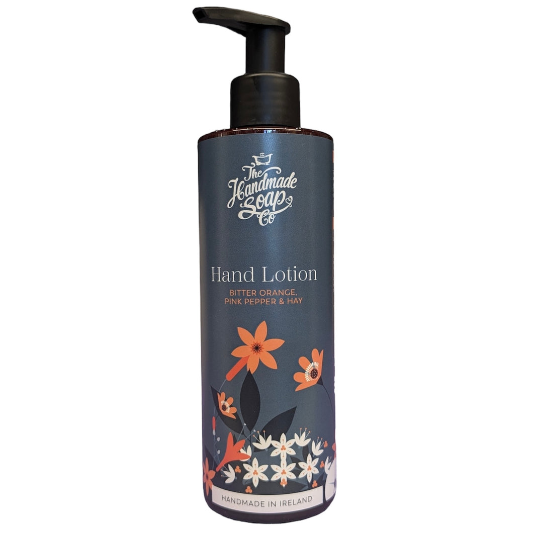 HAND LOTION - Bitter Orange, Pink Pepper & Hay - Handmade in Ireland