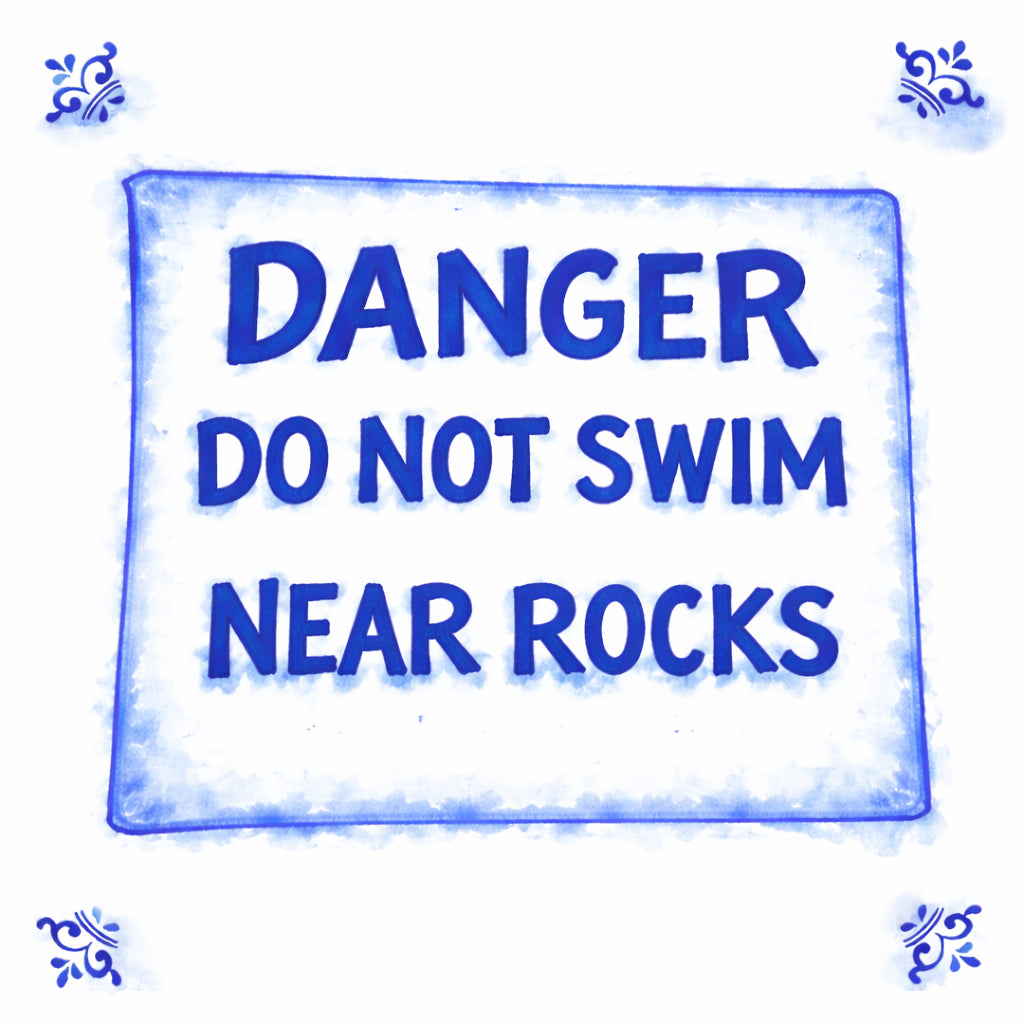 Do Not Swim Near The Rocks