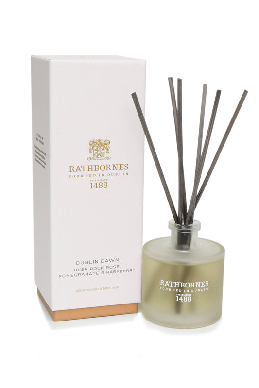 DUBLIN DAWN Diffuser (Irish Rock Rose, Raspberry & Davana) - Rathbornes 1488