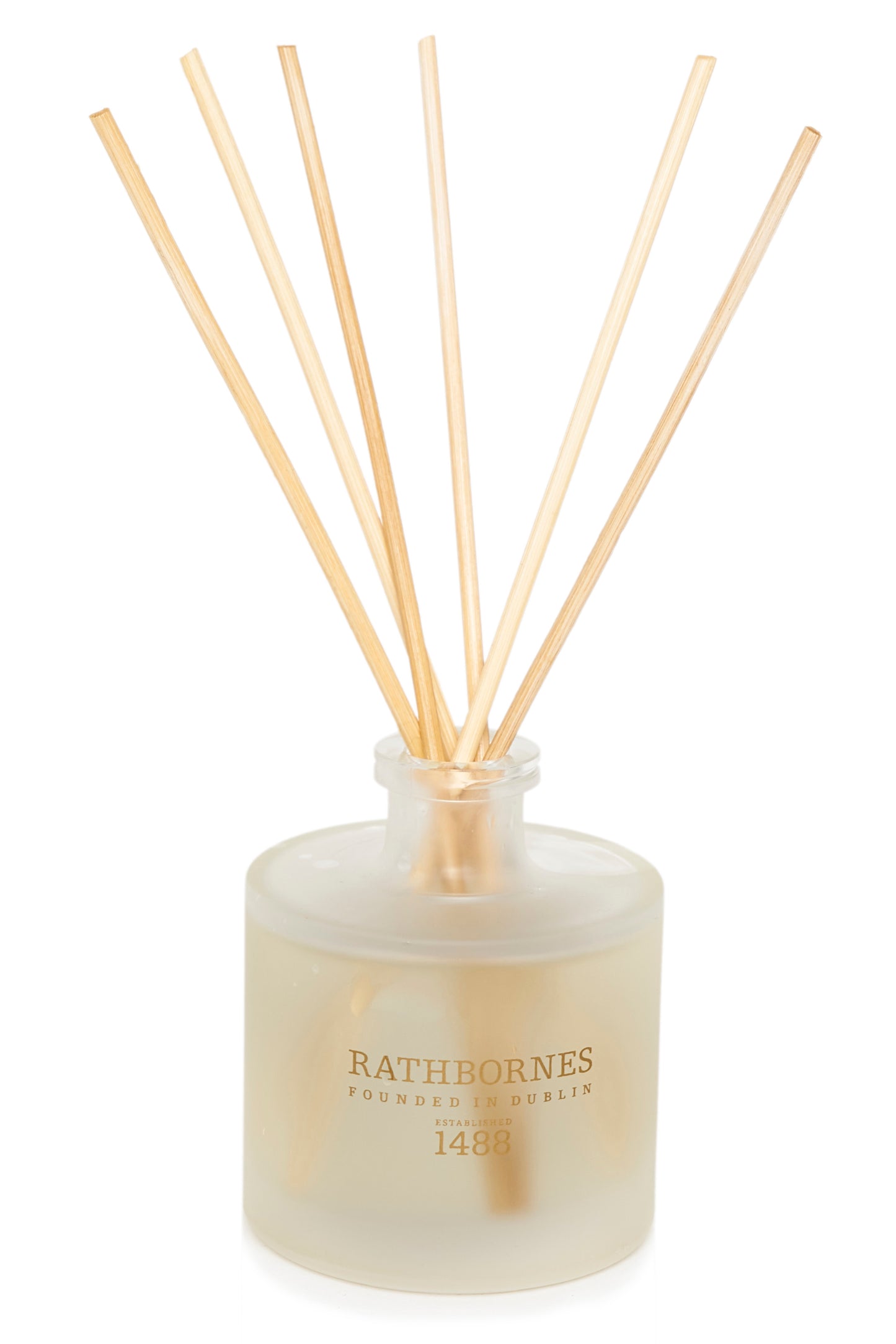 DUBLIN TEA ROSE Reed Diffuser (Oud & Patchouli) - Rathbornes 1488