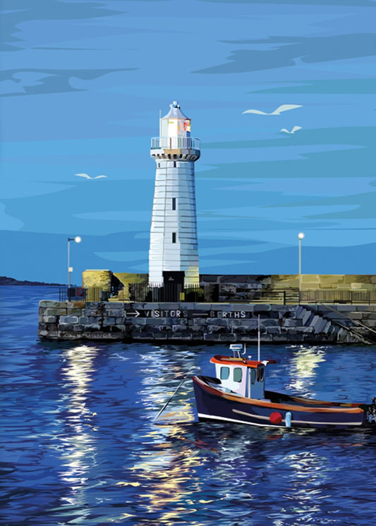 Donaghadee Lighthouse - Amber Jordan Design