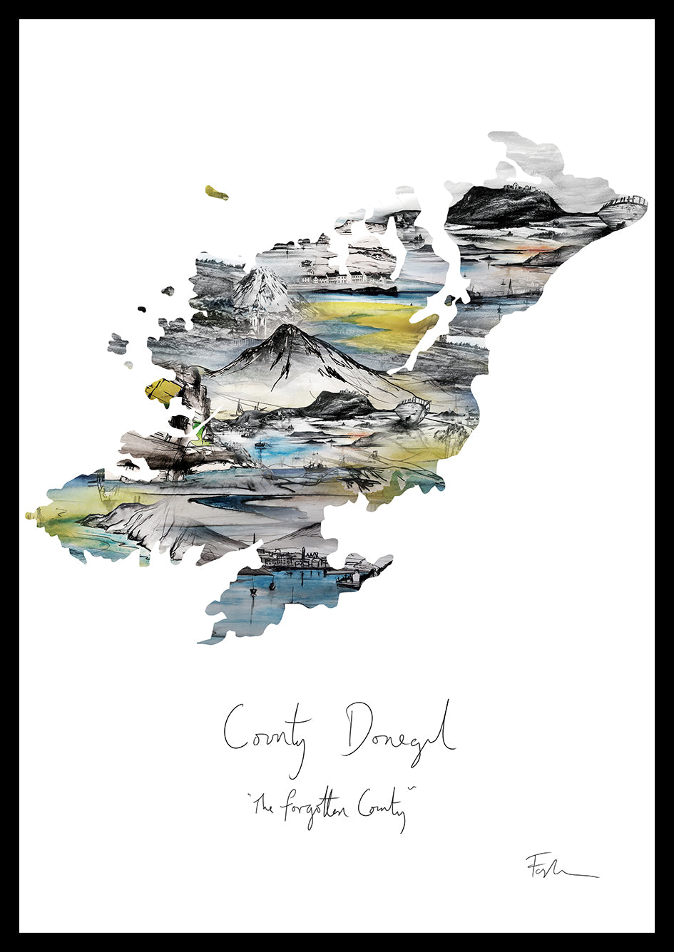 County Donegal, The Forgotten County (Colour)