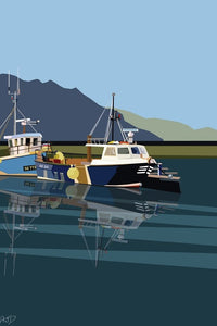 Fishing Harbour - Amber Jordan Design