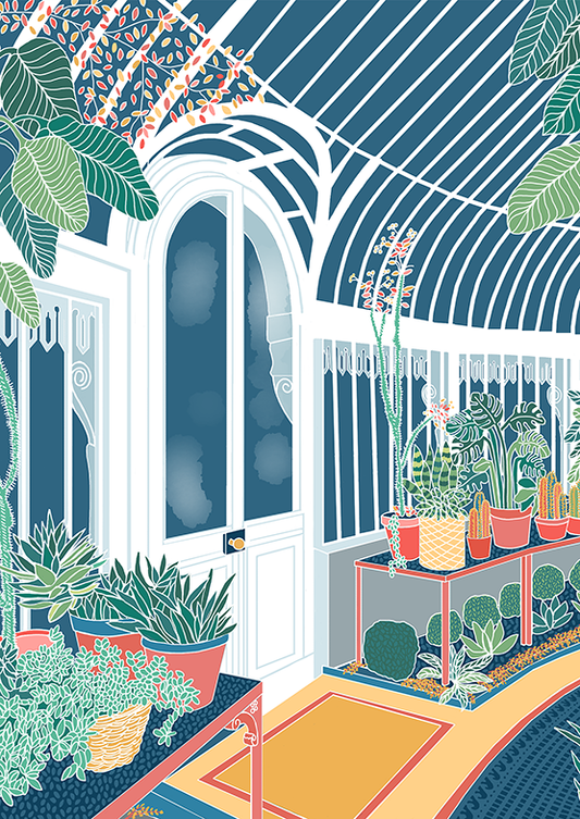 Door To The Palm House - Deborah Hill Design
