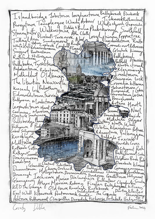 County Dublin - Towns and Villages