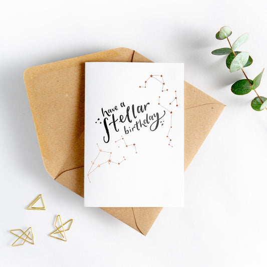 Have A Stellar Birthday - Card