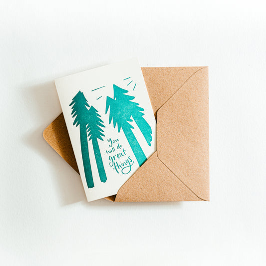 You Will Do Great Things - Card