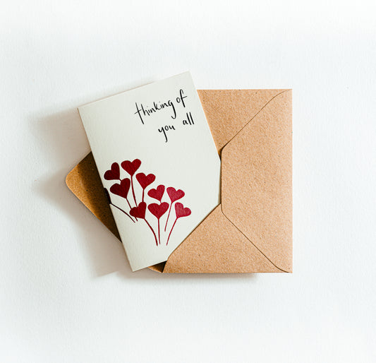 Thinking Of You All - Card