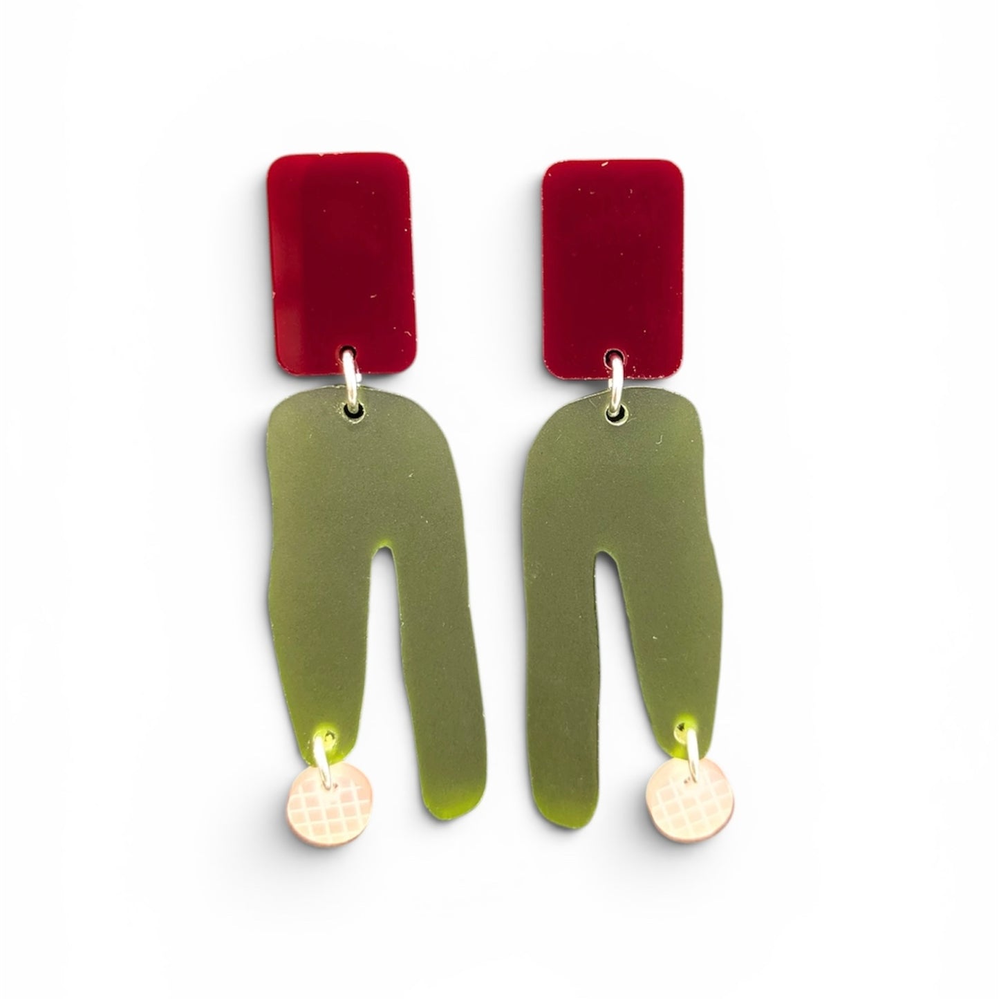 Eau Olive Earrings