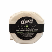 Load image into Gallery viewer, Handmade Shaving Soap - Cedarwood &amp; Seaweed
