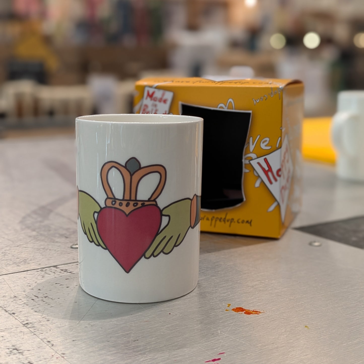 Claddagh - Fine Bone China Mug