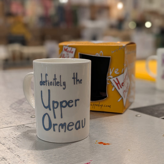 Definitely The Upper Ormeau - Fine Bone China Mug