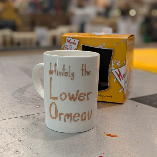 Definitely The Lower Ormeau - Fine Bone China Mug