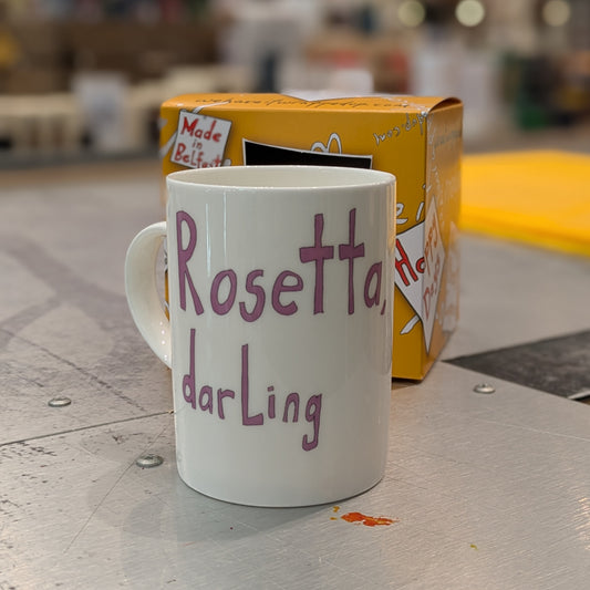 Rosetta, Darling - Fine Bone China Mug