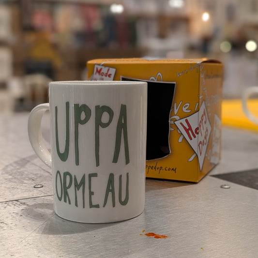 Uppa Ormeau - Fine Bone China Mug