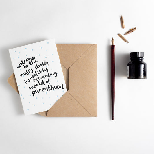 Messy Stressy Parenthood - Card