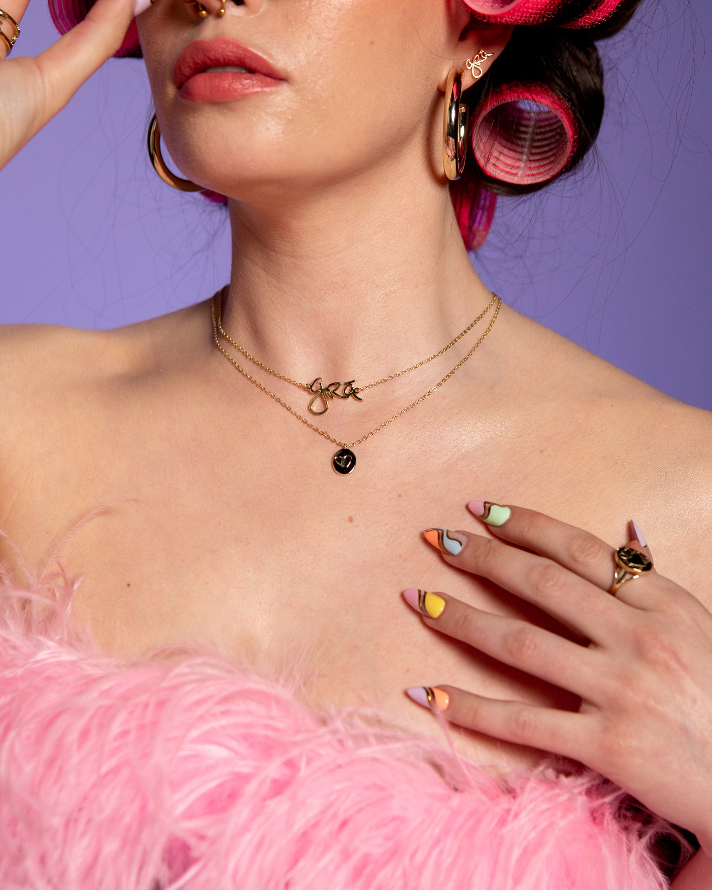 From The Heart Necklace - Gold