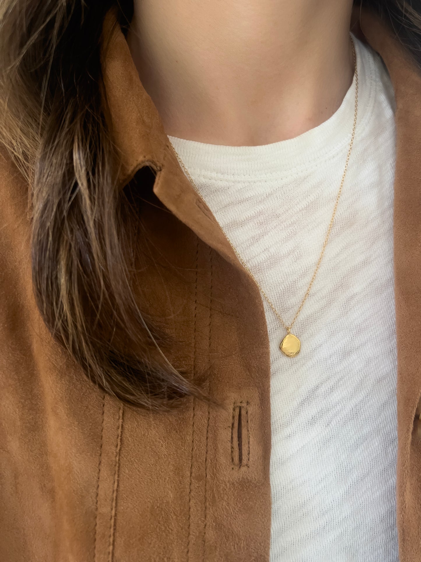 Freya Pendant Necklace - Gold