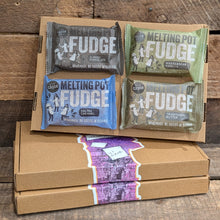 Load image into Gallery viewer, Melting Pot Fudge Gift Box (four)
