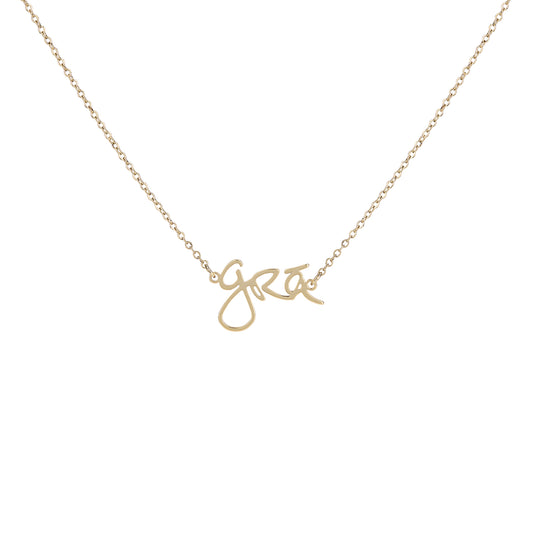 Grá Beag Necklace - Gold