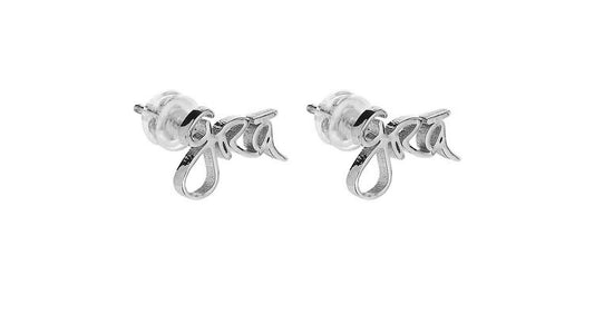 Grá Beag Stud Earrings - Silver