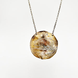 Koin Pendant Large - Gold Plated