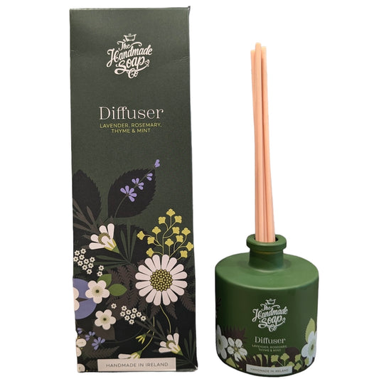 Lavender, Rosemary, Thyme & Mint Diffuser - Handmade in Ireland