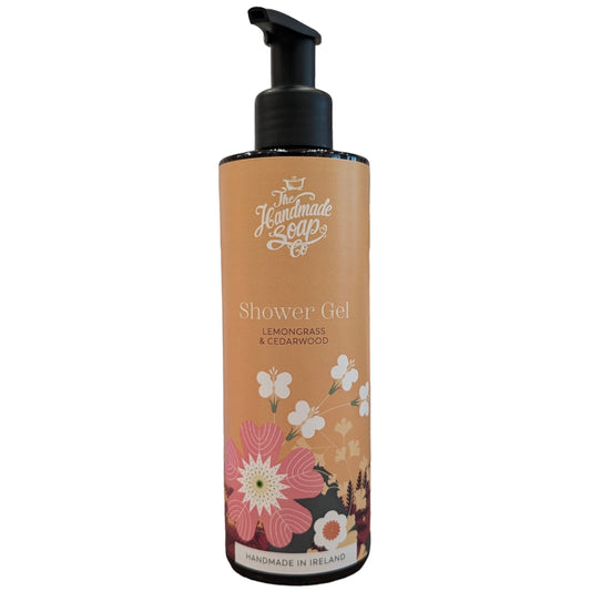 Lemongrass & Cedarwood SHOWER GEL - Handmade in Ireland