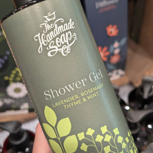 Lavender, Rosemary, Thyme & Mint SHOWER GEL - Handmade in Ireland