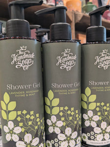 Lavender, Rosemary, Thyme & Mint SHOWER GEL - Handmade in Ireland