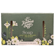 Load image into Gallery viewer, Lavender, Rosemary, Thyme &amp; Mint Soap - Handmade in Ireland
