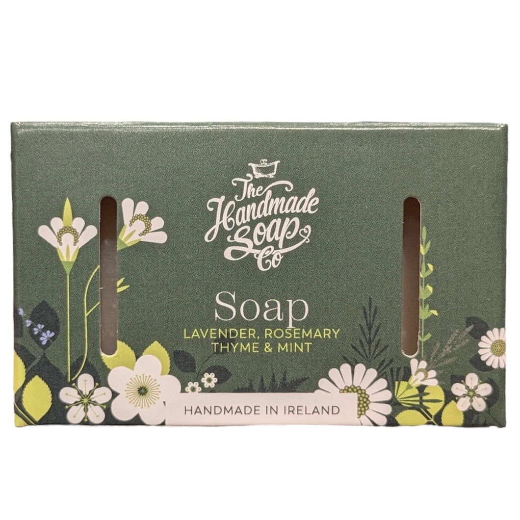 Lavender, Rosemary, Thyme & Mint Soap - Handmade in Ireland