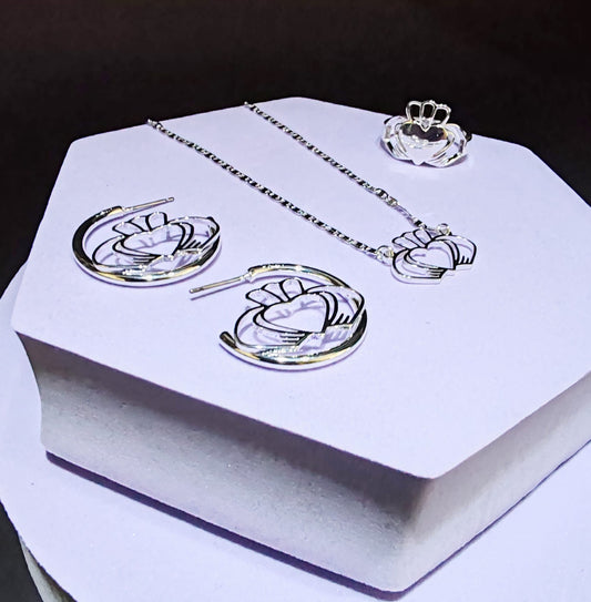 From The Heart Necklace - Silver