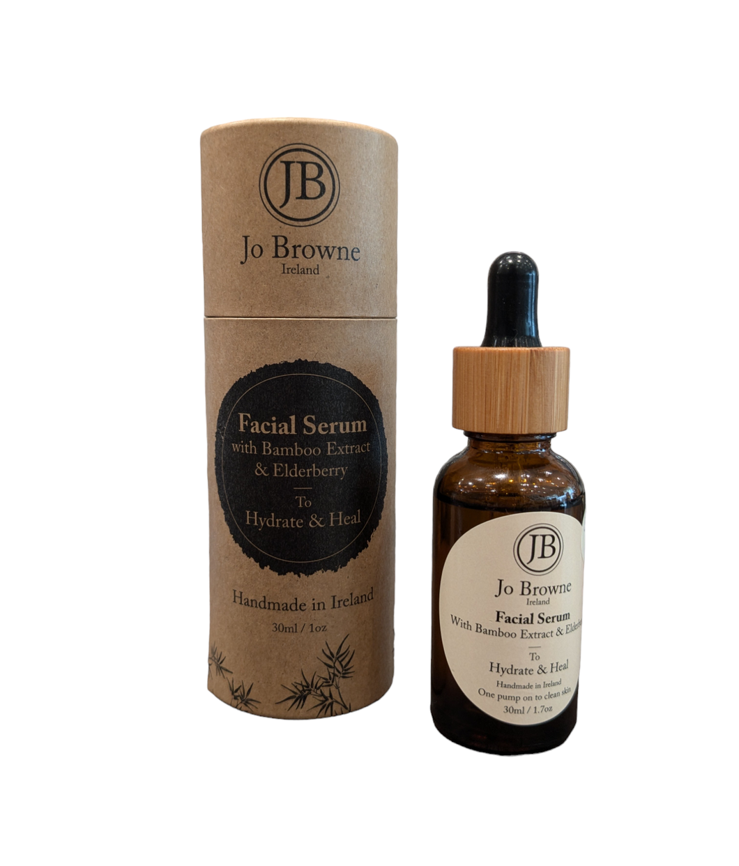 FACIAL SERUM - Bamboo Extract and Elderberry - by Jo Browne