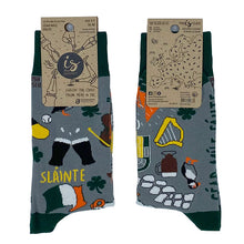 Load image into Gallery viewer, Céad Míle Fáilte - Funny Irish Socks Made in Ireland
