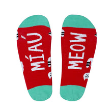 Load image into Gallery viewer, Meow - Funny Irish Socks Made in Ireland
