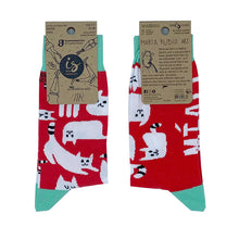 Load image into Gallery viewer, Meow - Funny Irish Socks Made in Ireland
