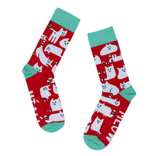 Load image into Gallery viewer, Meow - Funny Irish Socks Made in Ireland
