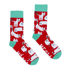 Load image into Gallery viewer, Meow - Funny Irish Socks Made in Ireland
