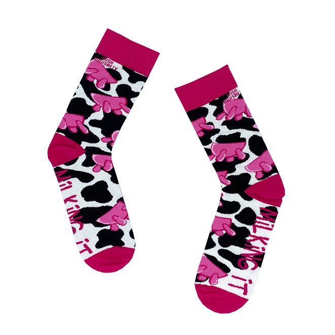 Milking It - Funny Irish Socks Made in Ireland