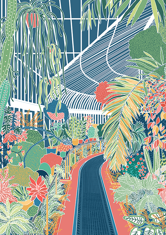 Inside The Palm House (Botanic Gardens, Belfast) - Deborah Hill Design