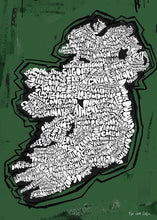 Load image into Gallery viewer, Ireland Map - Print
