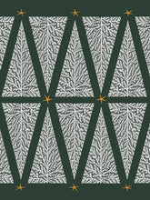 Load image into Gallery viewer, Tea Towel, Christmas Tree (Green) - Screenprinted Irish Linen
