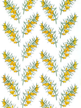 Load image into Gallery viewer, Tea Towel, Gorse - Screenprinted Irish Linen
