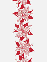 Load image into Gallery viewer, Tea Towel, Poinsettia - Screenprinted Irish Linen
